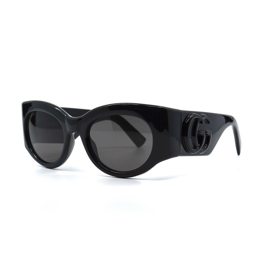 GUCCI GG1544S 001 BLACK GREY WOMEN'S AUTHENTIC SUNGLASSES
